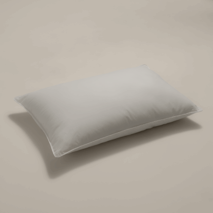 مخدة فندقية مايكرو قطن أبيض