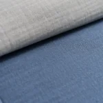 لحاف مضغوط سادة قطن لون أزرق