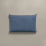 بيت مخدة قطن لون أزرق