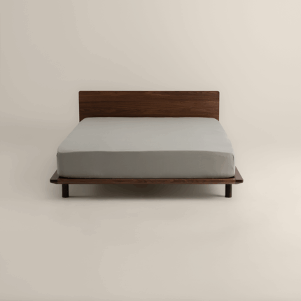 شرشف مطاط فندقي مايكرو لون أخضر