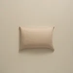 بيت مخدة قطن ٢ قطعة لون بيج غامق