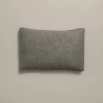 بيت مخدة ميكرو ٢ قطعة مطرز أخضر