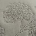 بيت مخدة ميكرو ٢ قطعة مطرز أخضر