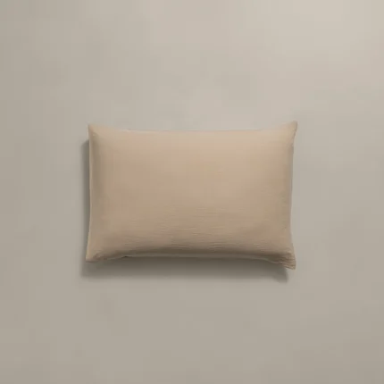 بيت مخدة ميكرو ٢ قطعة لون بيج غامق