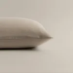 بيت مخدة ميكرو ٢ قطعة لون بيج غامق