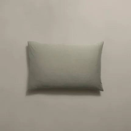 بيت مخدة قطن ٢ قطعة لون أخضر