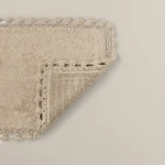 دعاسة حمام بعدة مقاسات باللون البيج الغامق