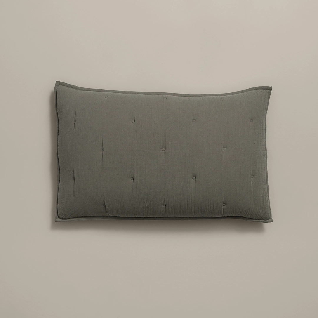 بيت مخدة قطن ٢ قطعة بلون أخضر بيت مخدة قطن ٢ قطعة بلون أخضر