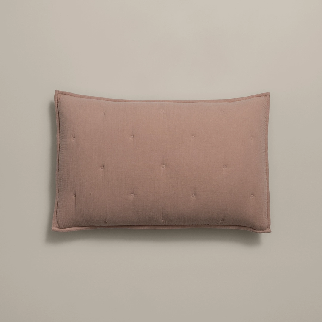 بيت مخدة قطن ٢ قطعة بلون بينك بيت مخدة قطن ٢ قطعة بلون بينك