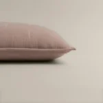 بيت مخدة قطن ٢ قطعة بلون بينك