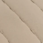 بيت مخدة مطرزه قطن ٢ قطعة بيج غامق