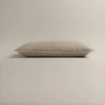 بيت مخدة ميكرو ٢ قطعة مطرز بيج غامق