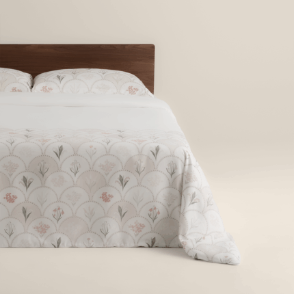 بيت لحاف ميكرو باللون البيج