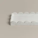 صينيه بولي باللون الأبيض