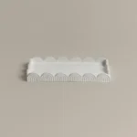 صينيه بولي باللون الأبيض