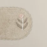 دعاسة حمام بعدة مقاسات بيج غامق