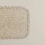 دعاسة حمام قطن بعدة مقاسات بيج غامق