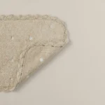 دعاسة حمام قطن بعدة مقاسات بيج غامق