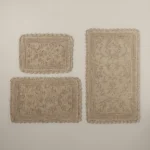 دعاسة حمام متعددة المقاسات بيج غامق