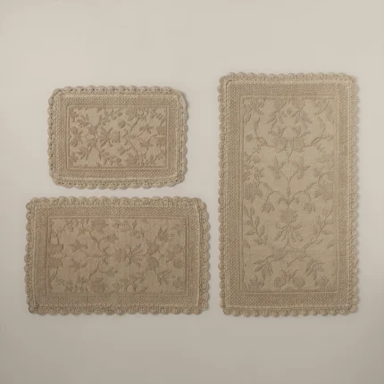 دعاسة حمام متعددة المقاسات بيج غامق