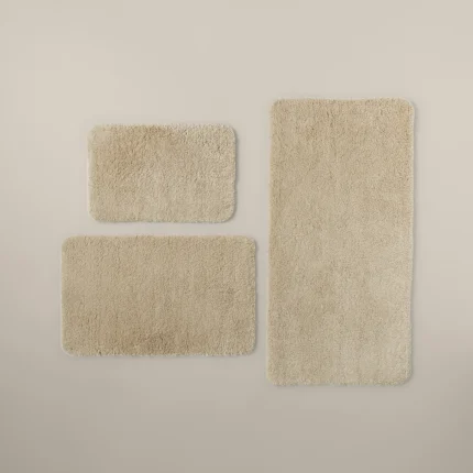 دعاسة حمام بعدة مقاسات لون بيج غامق