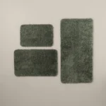 دعاسة حمام بعدة مقاسات لون أخضر غامق