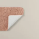 دعاسة حمام بعدة مقاسات لون بينك غامق