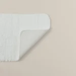 دعاسة حمام بعدة مقاسات لون أوف وايت