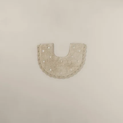 دعاسة كرسي قطن مطرز ٦٠-٥٠ بيج غامق