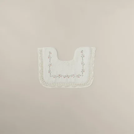 دعاسة كرسي قطن مطرز أوف وايت