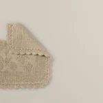 دعاسة كرسي قطن لون بيج غامق