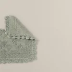 دعاسة كرسي قطن لون أخضر