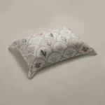 بيت مخدة ميكرو ٢ قطعة باللون البيج