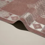 سجادة صلاة شنيل بنفسجي