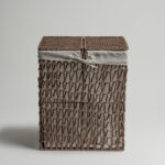 سلة غسيل متعددة المقاسات بني غامق