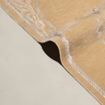 سجادة صلاة شنيل باللون البيج الغامق