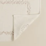 دعاسة حمام قطن مطرز ٥٠-٧٠ بيج غامق