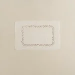 دعاسة حمام قطن مطرز ٥٠-٧٠ أوف وايت