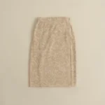 روب حمام لف قطن لون بيج غامق