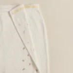 روب حمام لف قطن مطرز أوف وايت