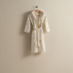 روب حمام أطفال قطن أوف وايت