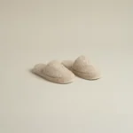 سليبر قطن مطرز مقاس ٤٠ بيج غامق