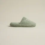 سليبر قطن مطرز مقاس ٤٠ أخضر