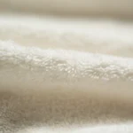 منشفة قطن مطرز بيج غامق