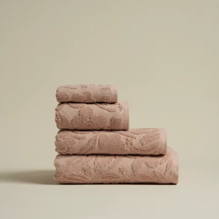 منشفة قطن بينك متعددة المقاسات