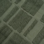 منشفة قطن أخضر غامق متعددة المقاسات