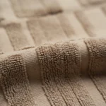 منشفة قطن بني متعددة المقاسات