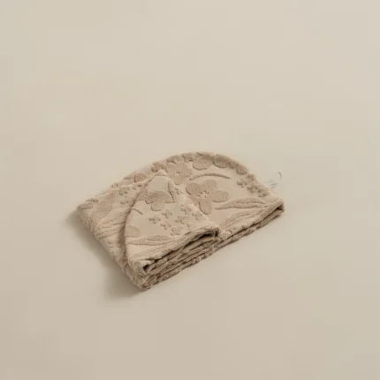 منشفة رأس قطن لون بيج غامق