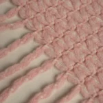 رمية كنب اكريليك لون بينك