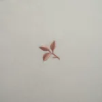 بيت مخدة قطن مطرز ٢ قطعة بينك